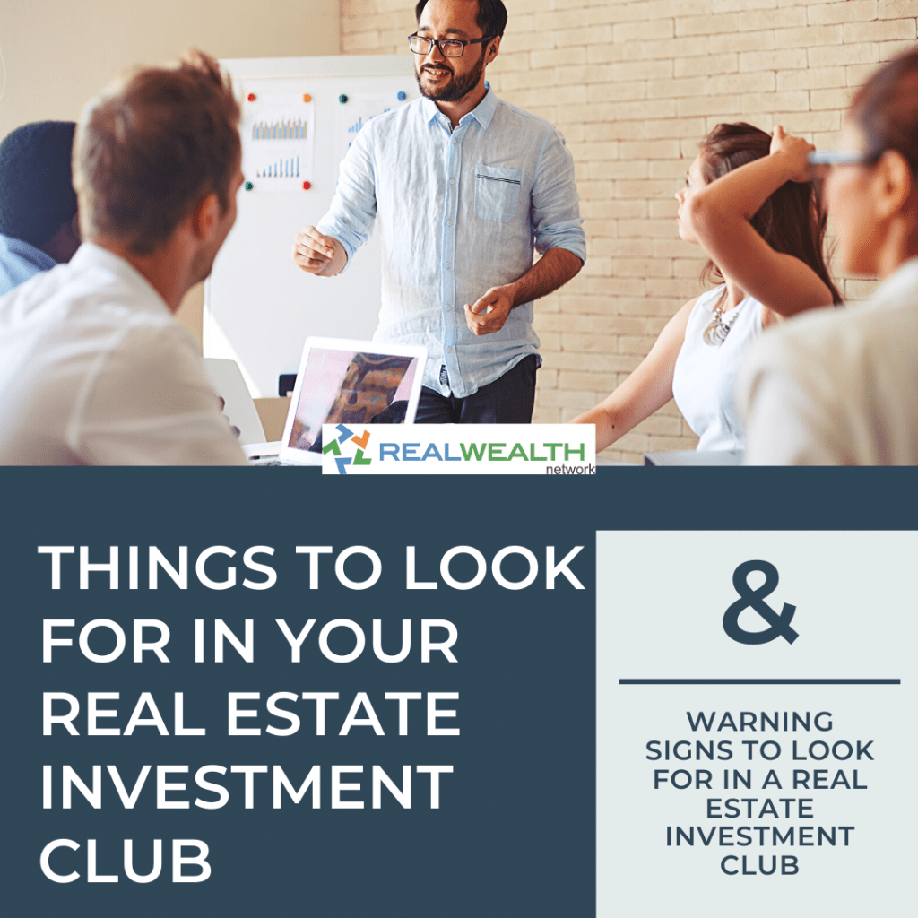 Why Join a Real Estate Investment Club & How To Find One? [Free Video]